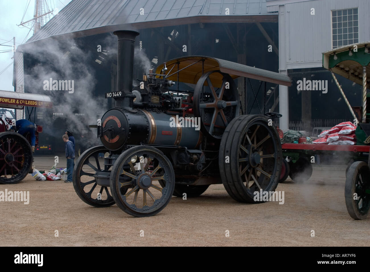 John Fowler Co Ltd Steam Traction Engine Stock Photo Alamy