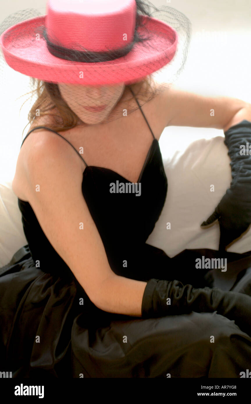Attractive Mature Woman in Formal wear Stock Photo Alamy