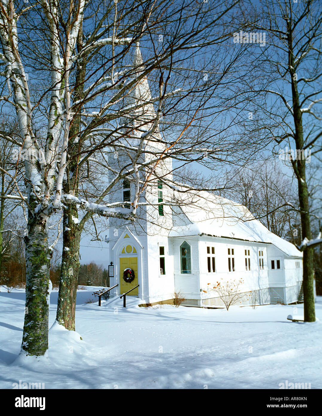 New hampshire winter scenes hi-res stock photography and images - Alamy