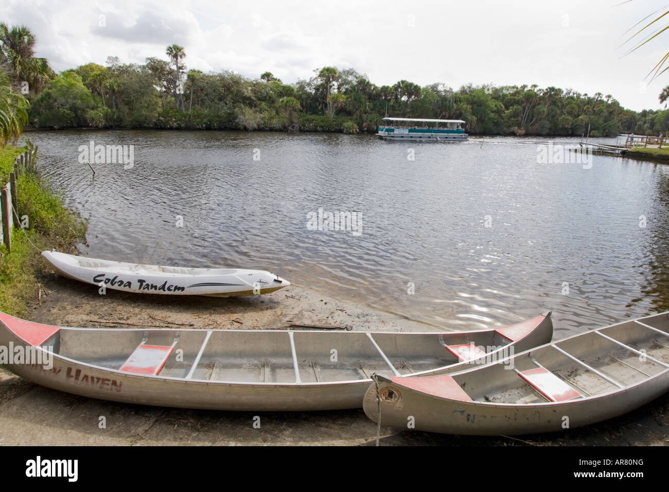 Canoe florida river venice hires stock photography and images Alamy