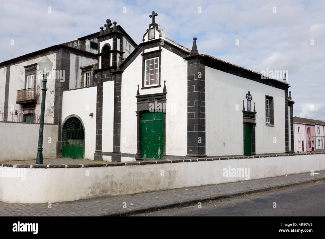Church Rabo de Peixe Ribeira Grande Ponta Delgada S Miguel Açores Azores Portugal Stock Photo