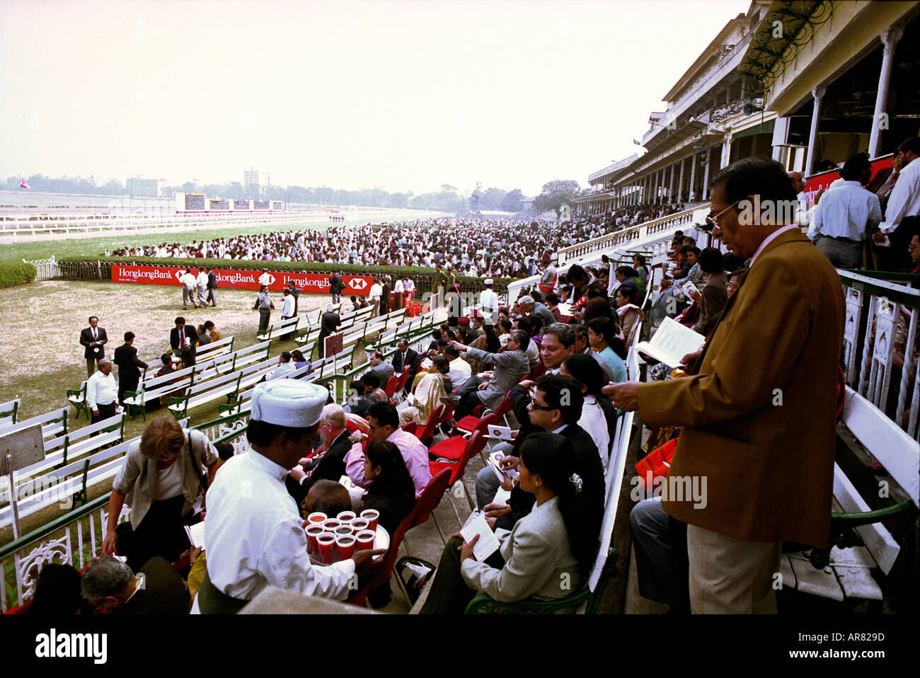 Race course gallery in Calcutta now Kolkata West Bengal India Stock