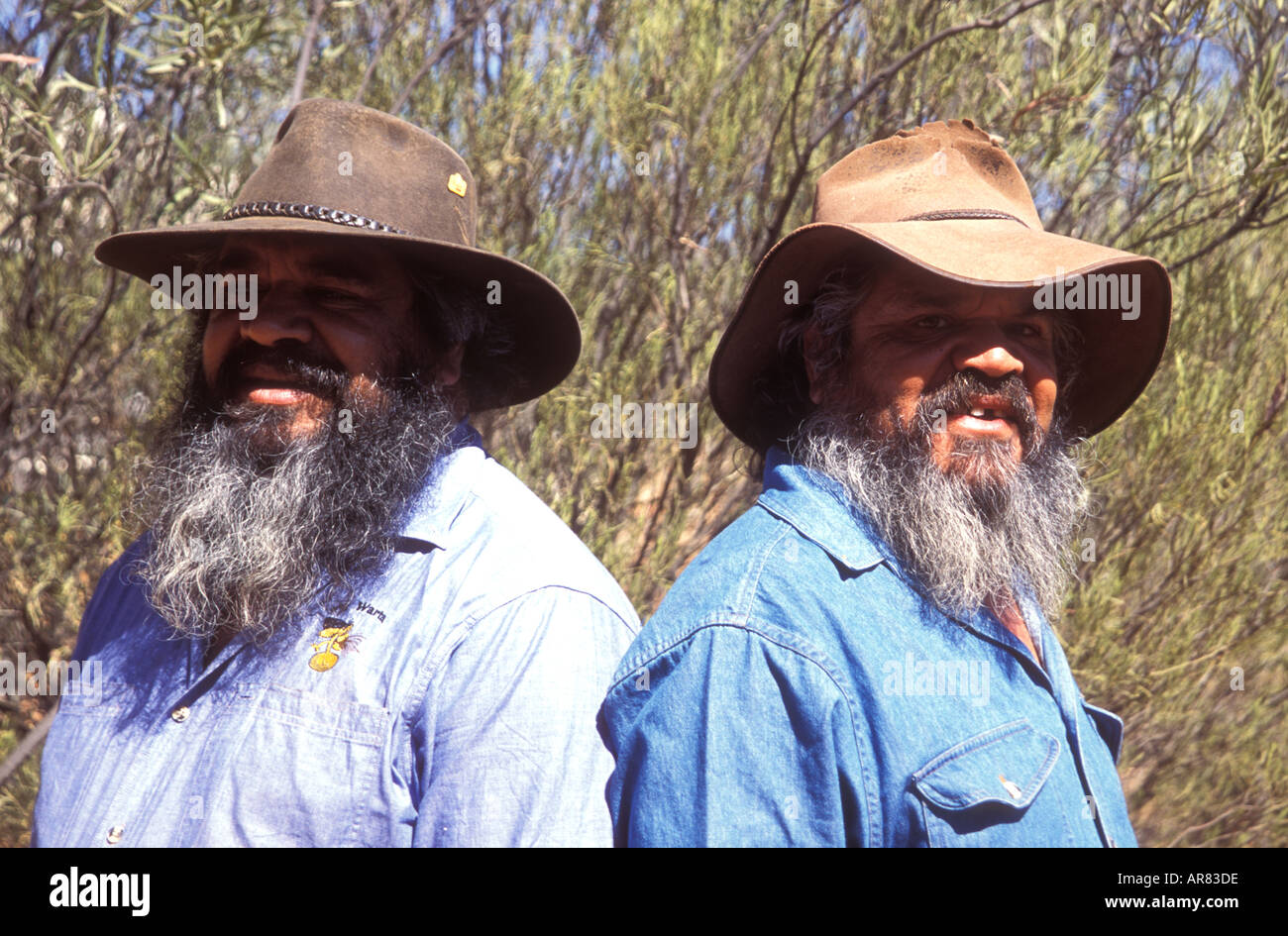 by dobbeltlag lav lektier Elderand brother in Iga Warta community in Northern Flinders Ranges South  Australia Stock Photo - Alamy