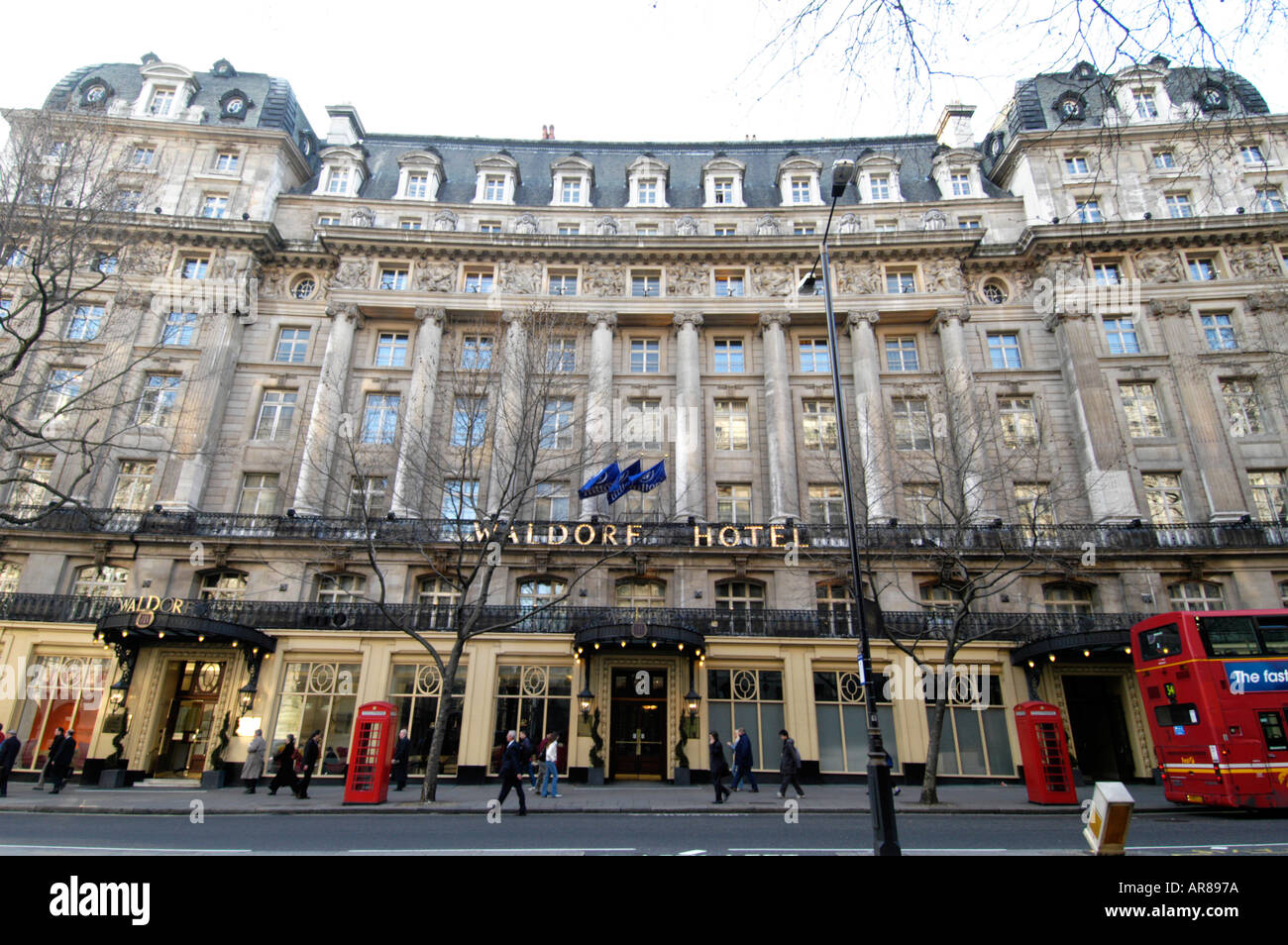 Waldorf Hilton Hotel, Aldwych, London UK Stock Photo