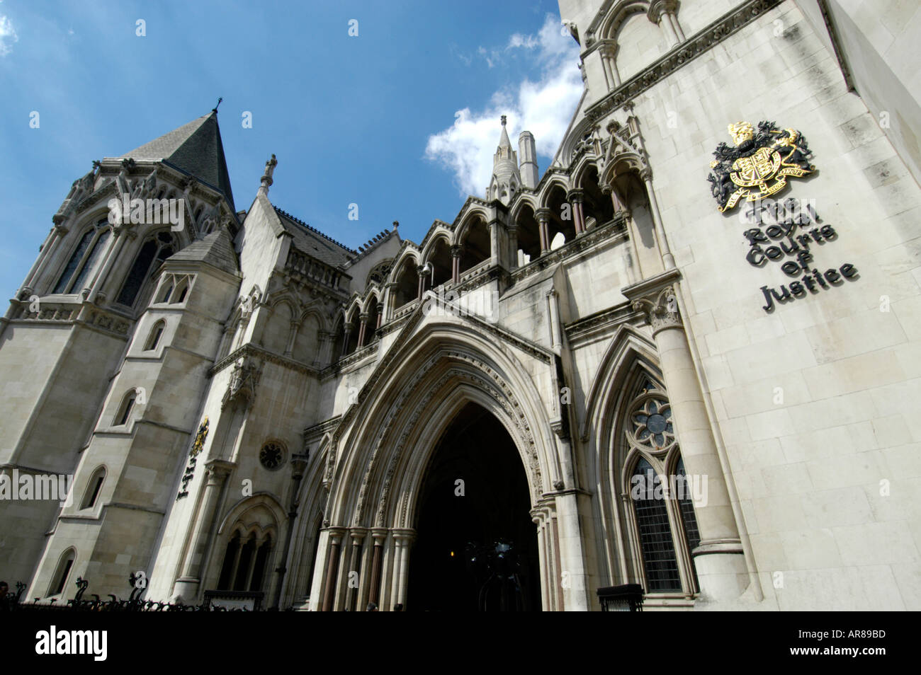 High Court of Justice, London, England, UK Stock Photo