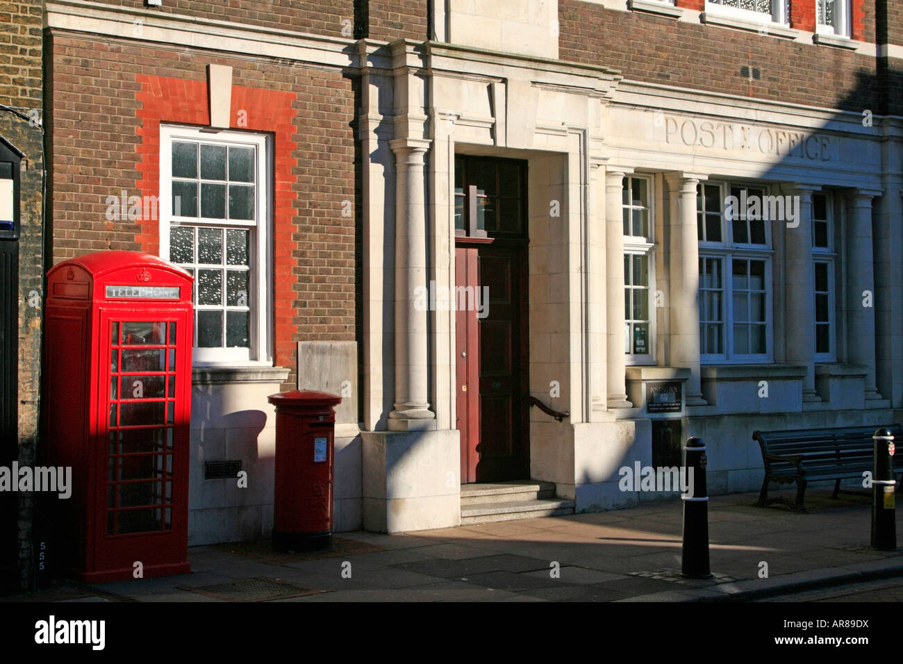 post office red letter box Rochester town within the unitary authority
