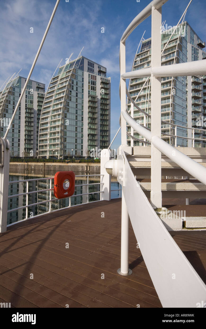 NV Building Salford Quays Stock Photo Alamy