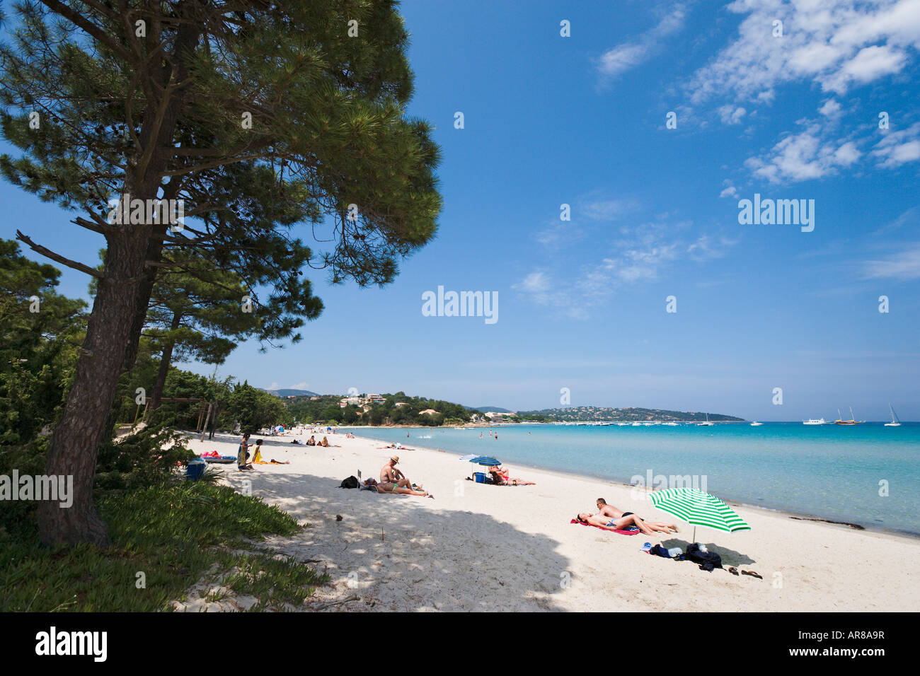 Beach at Pinarello, near Porto Vecchio, Corsica, France Stock Photo - Alamy