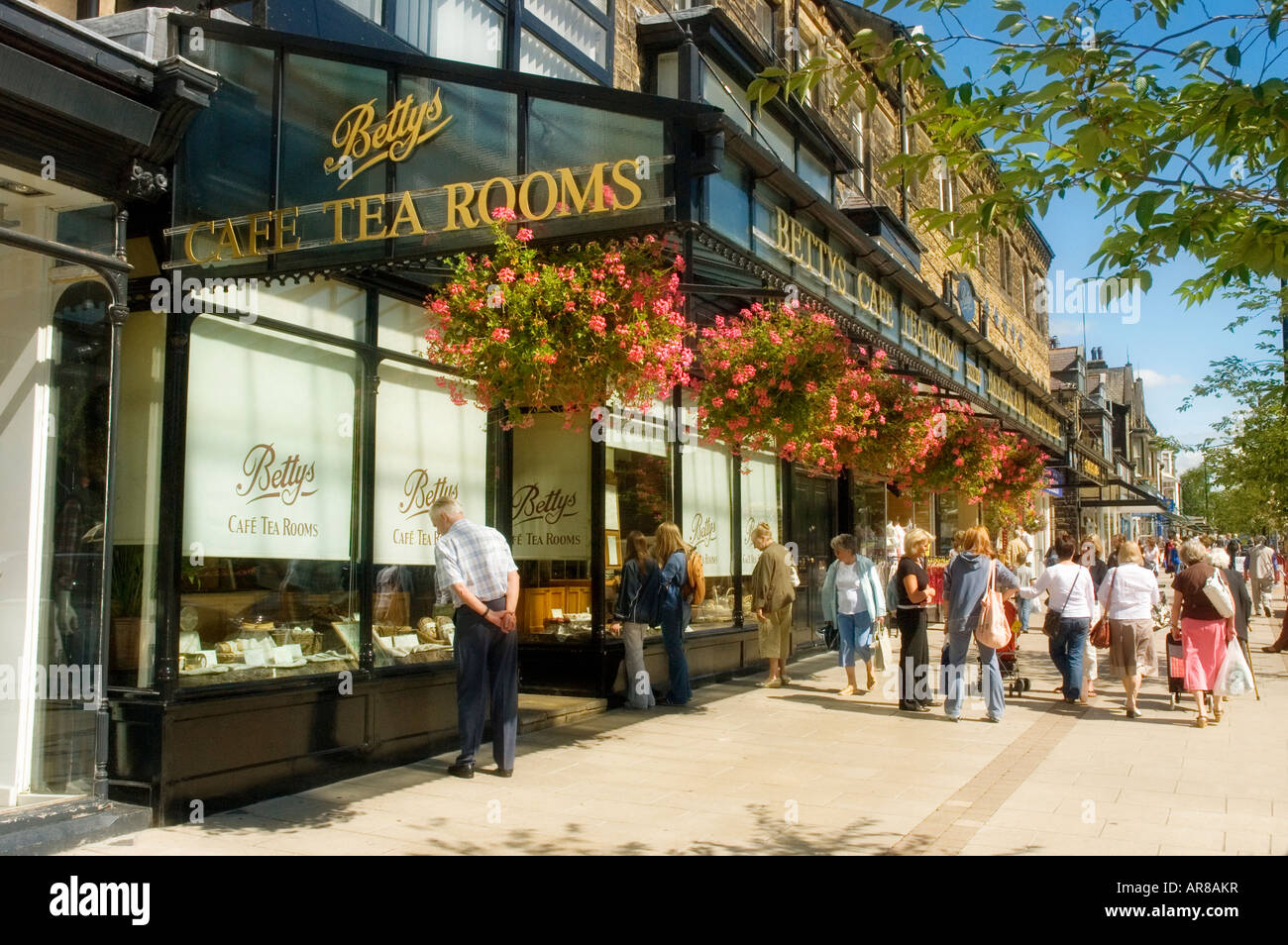 Bettys Tea Room Ilkley West Yorkshire Stock Photo 15972106