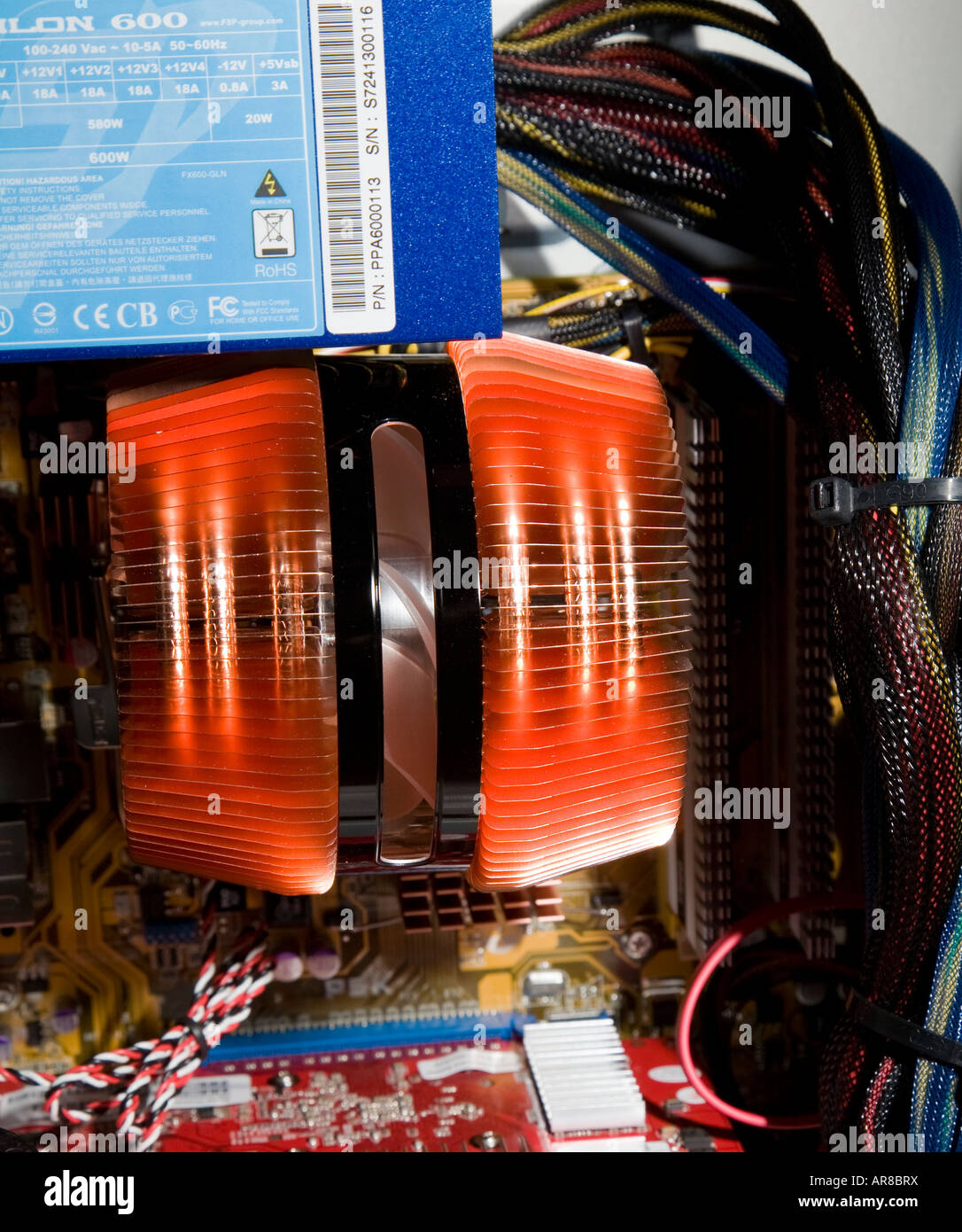 Inside of computer cpu hi-res stock photography and images - Alamy