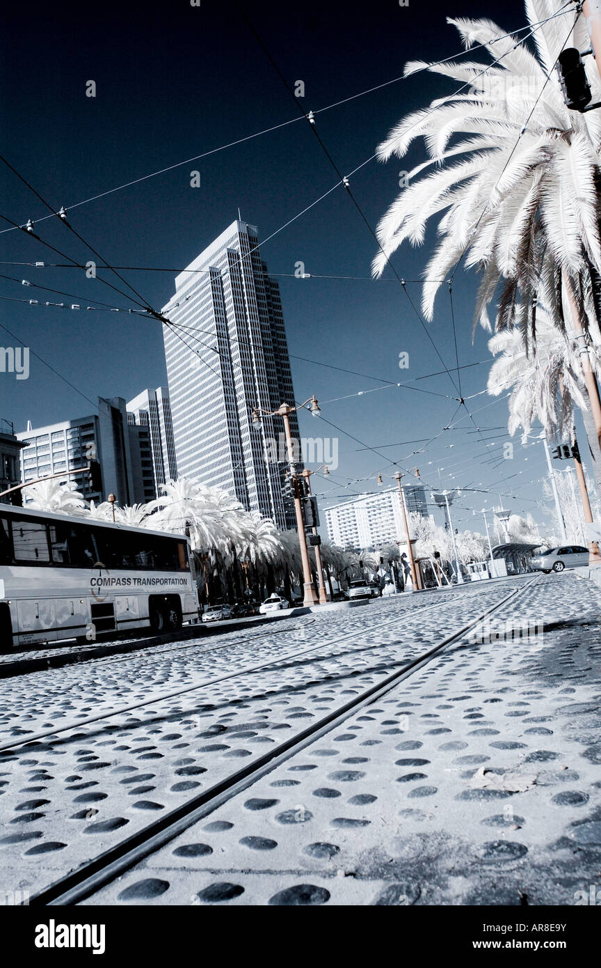 Street Car Rails Streetcar rails hi-res stock photography and images - Alamy