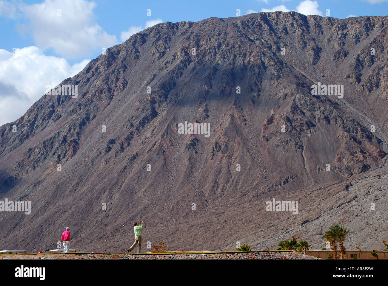 Taba Heights Golf Resort, Taba Heights, Sinai Peninsula, Republic of Egypt Stock Photo