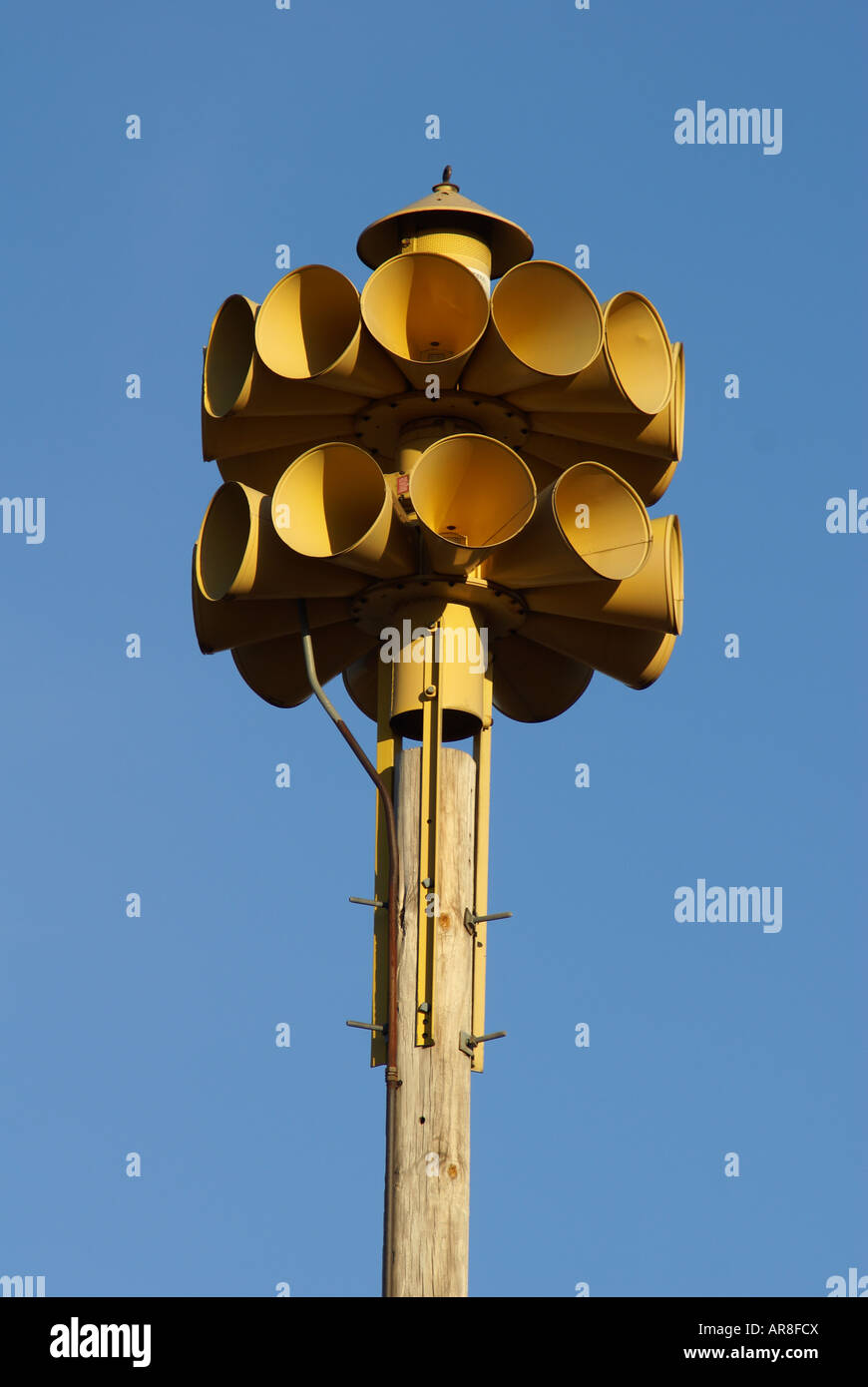 Tornado siren hi-res stock photography and images - Alamy