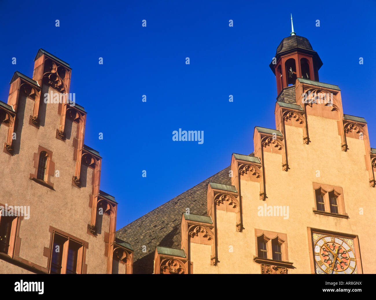 The Römer Town Hall Römerberg Altstadt Frankfurt Germany Stock Photo ...