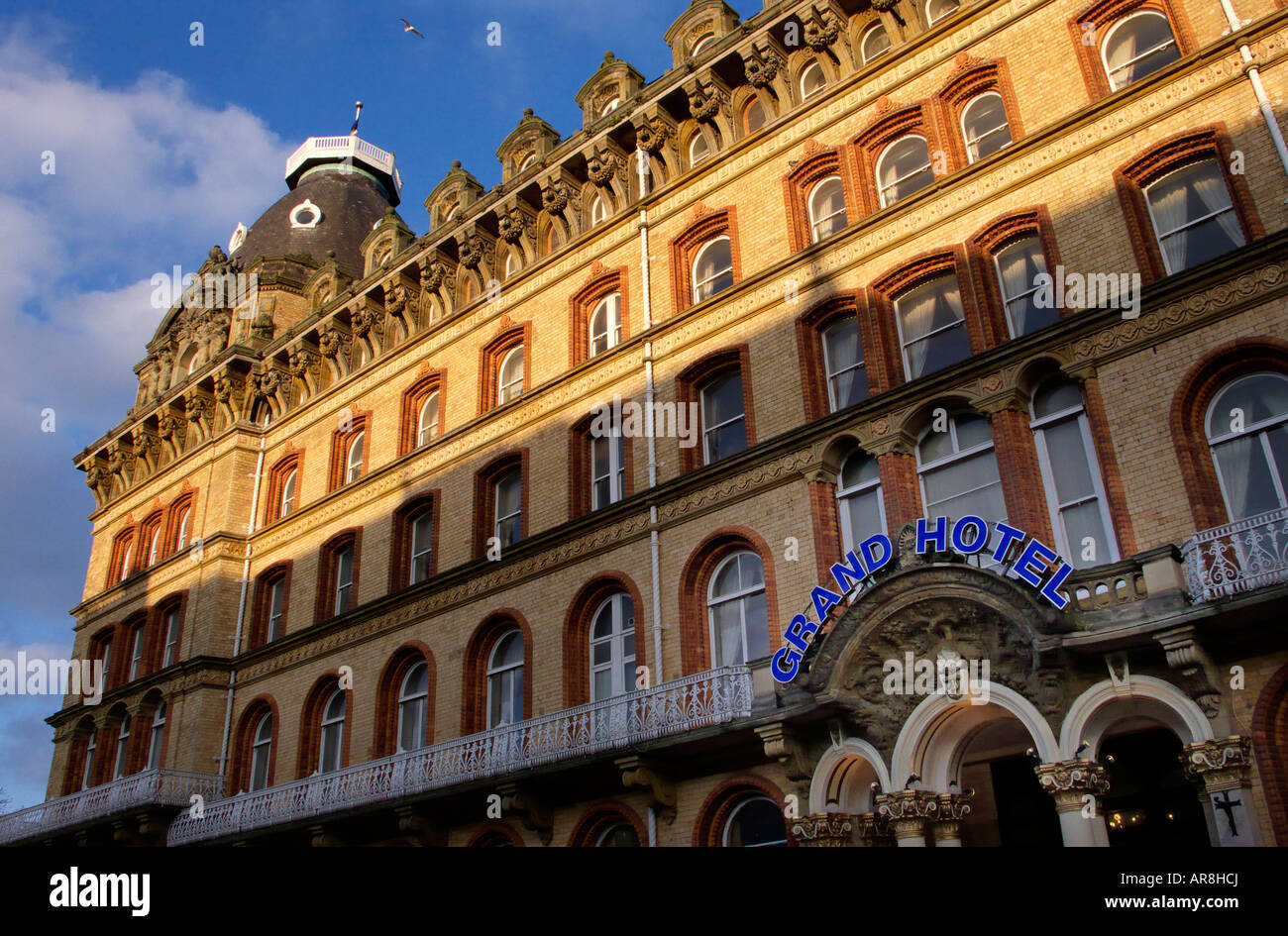 The Grand Hotel Scarborough Stock Photo