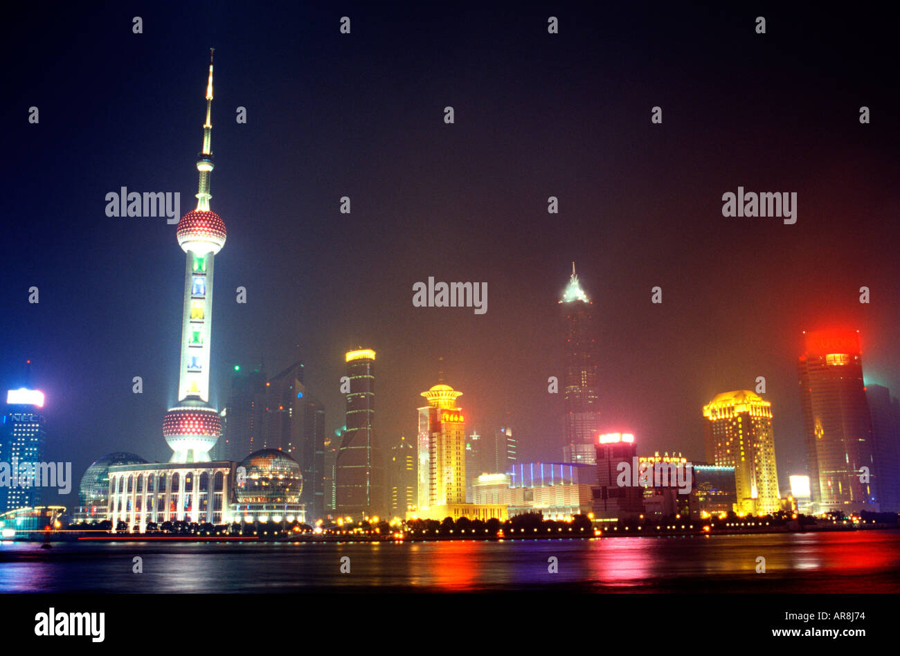 View of skyscrapers and housing shanghai hi-res stock photography and ...