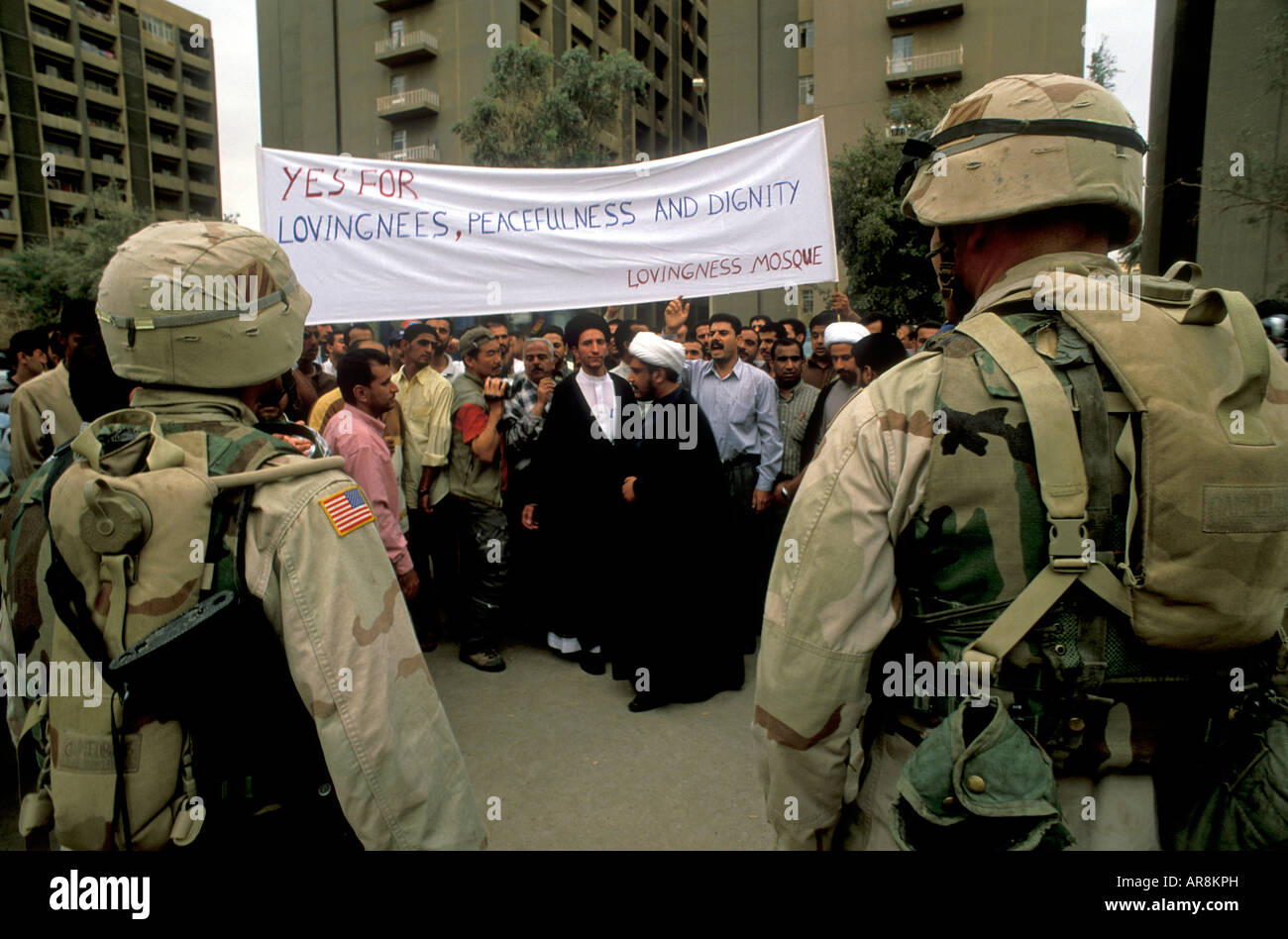 Iraq american soldiers hi-res stock photography and images - Alamy