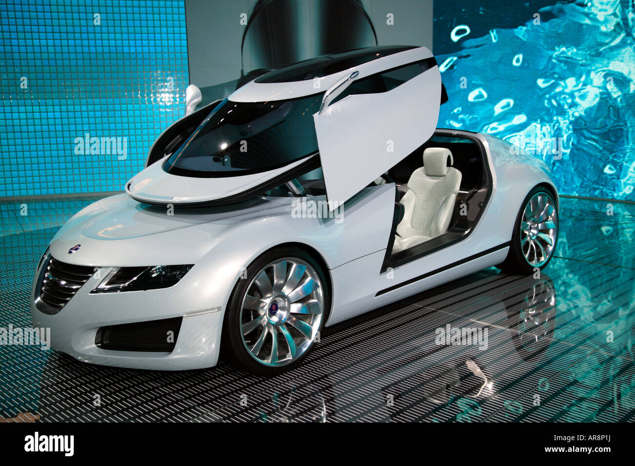 Saab Aero X Concept Car Stock Photo