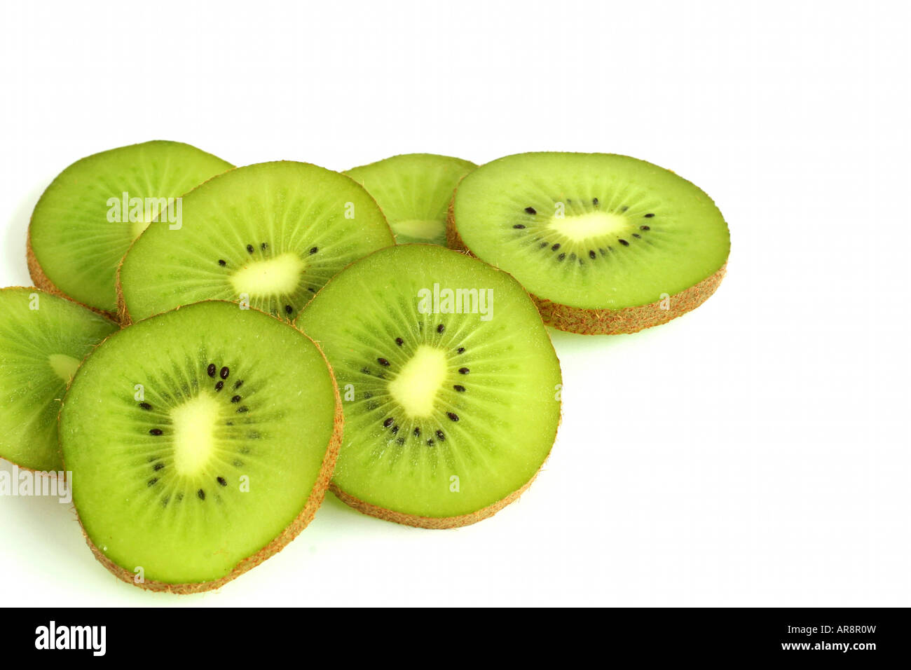 Close up organic kiwi Cut Out Stock Images & Pictures - Alamy