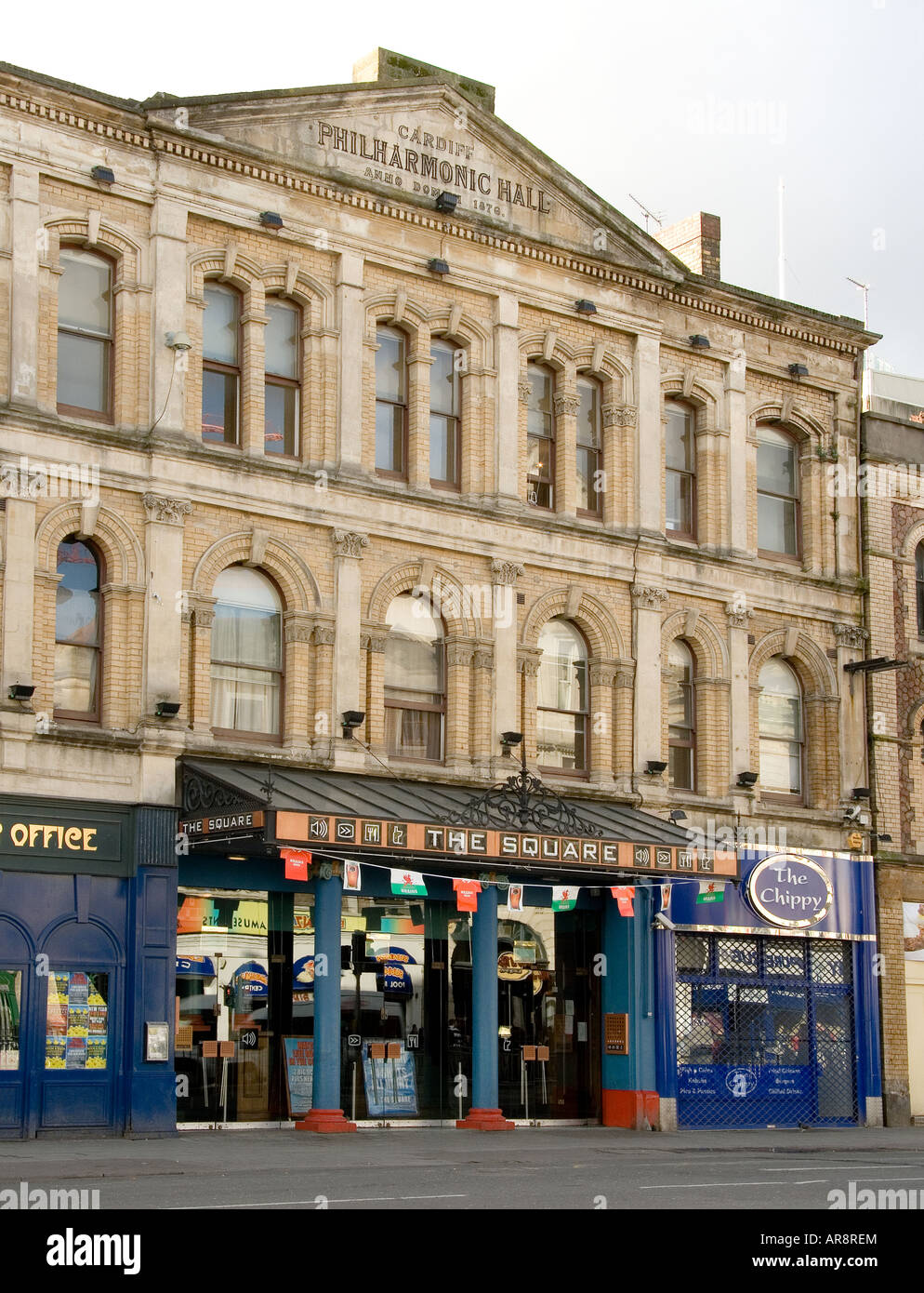 The Square St Mary St Cardiff Stock Photo