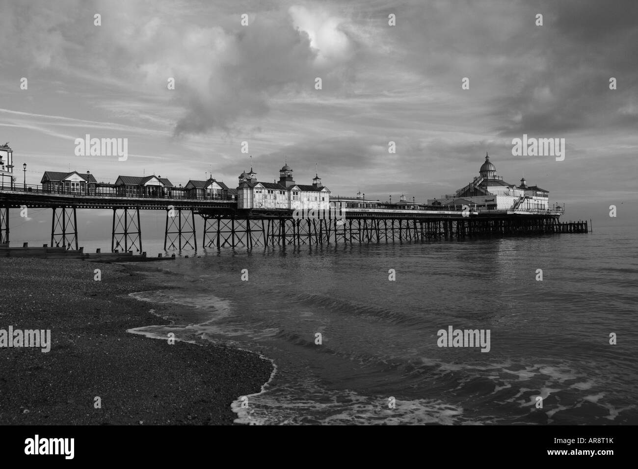 Eastbourne Pier on a winters day Stock Photo