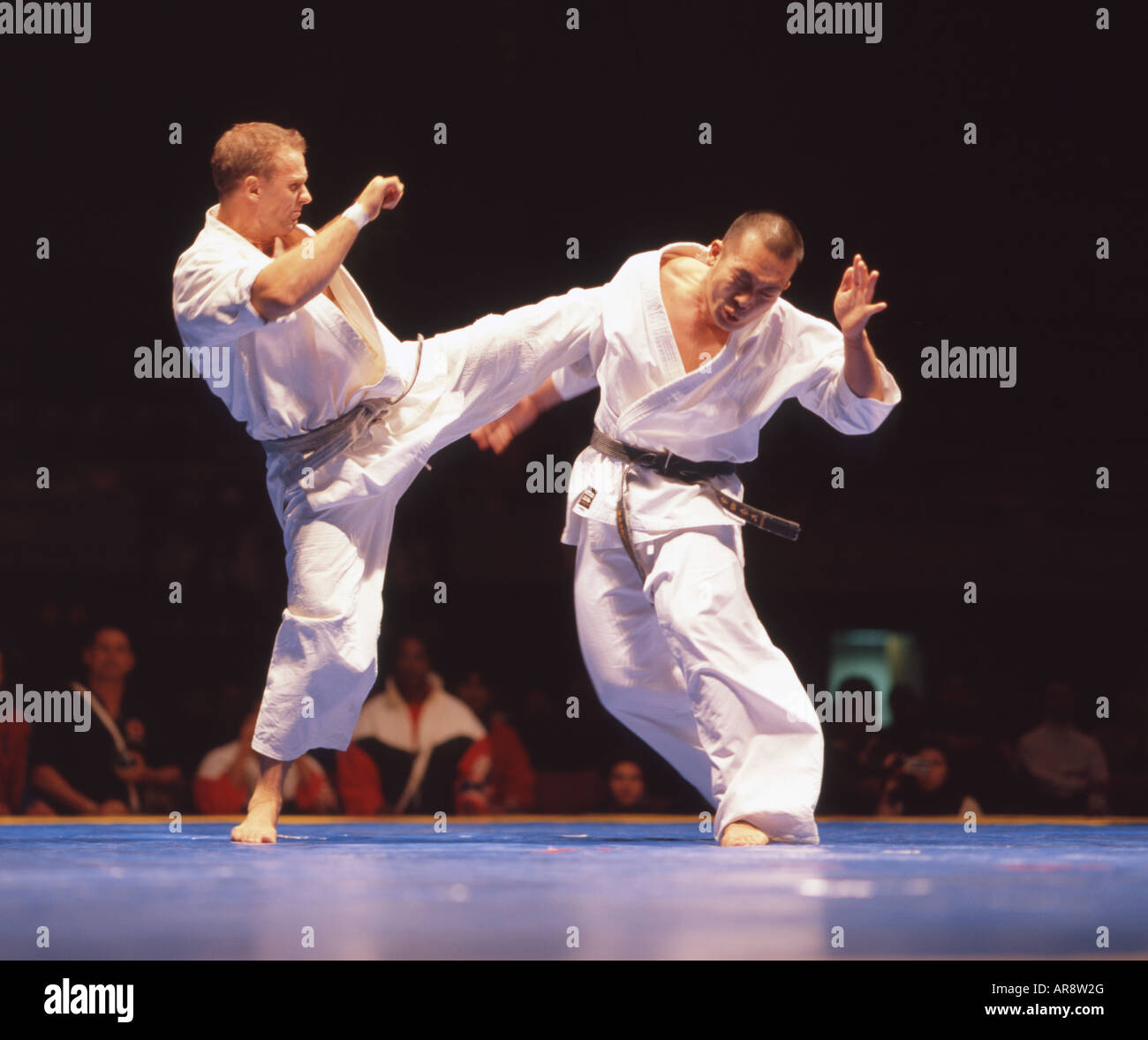 Kyokushin World Karate Championship Okinawa, Japan Stock Photo
