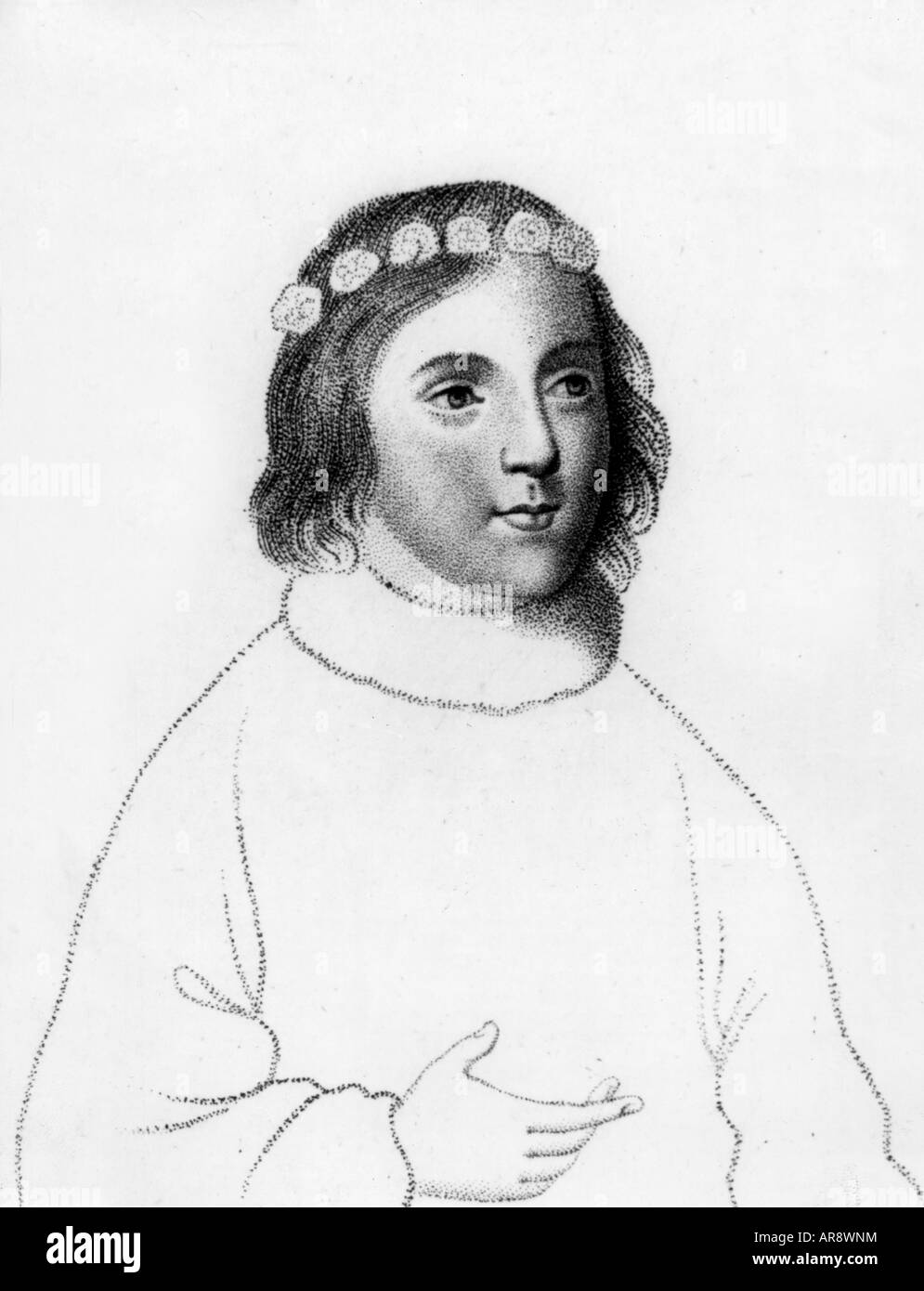 Edward Plantagenet, 25.2.1475 - 28.11.1499, 17th Earl of  Warwick 1485 - 1499, portrait, drawing, 19th century, , Stock Photo