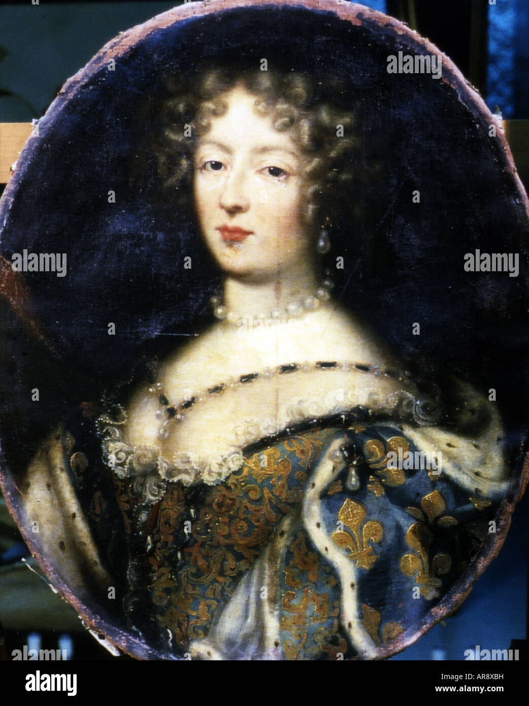 Elizabeth Charlotte, 27.5.1652 - 8.12.1722, Duchess of Orleans 17.11.1671 - 8.6.1701, portrait, painting by Pierre Mignard, 17th century, Musee dS  Art et dS  Histoire, Narbonne, , Artist's Copyright has not to be cleared Stock Photo