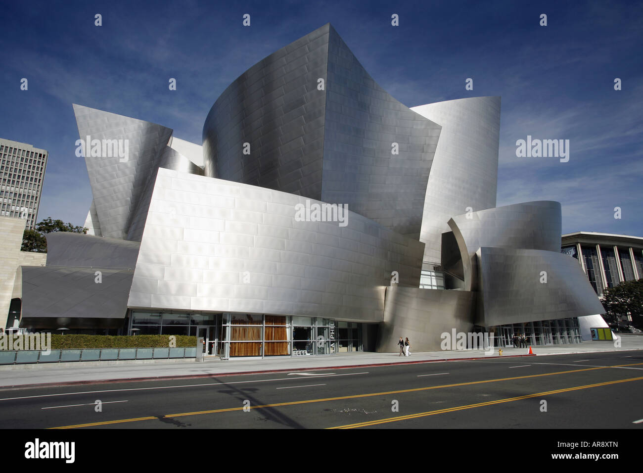 Walt Disney Concert Hall, Los Angeles, California, USA Stock Photo