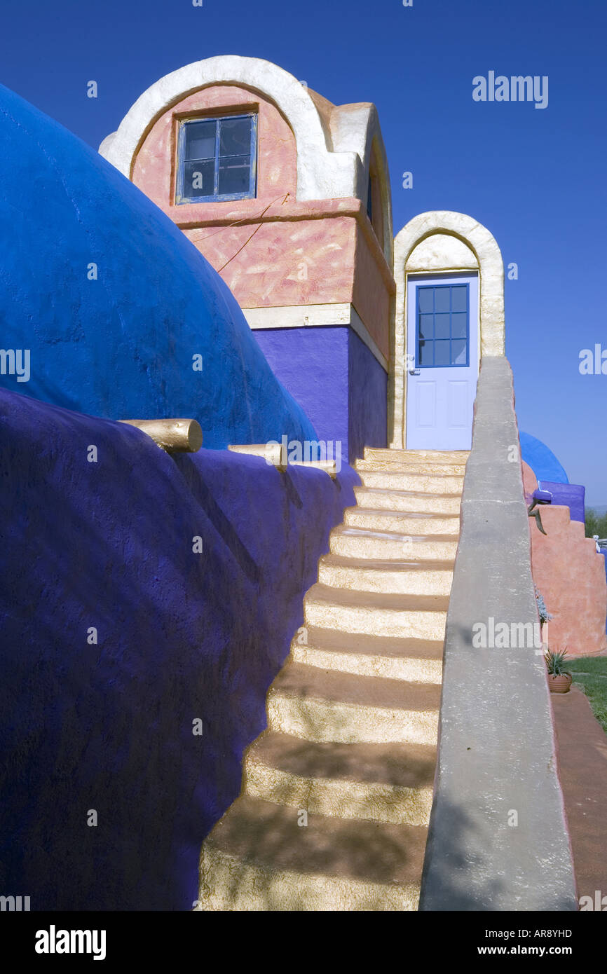 Papercrete buildings at Eve s Garden bed and breakfast in Marathon