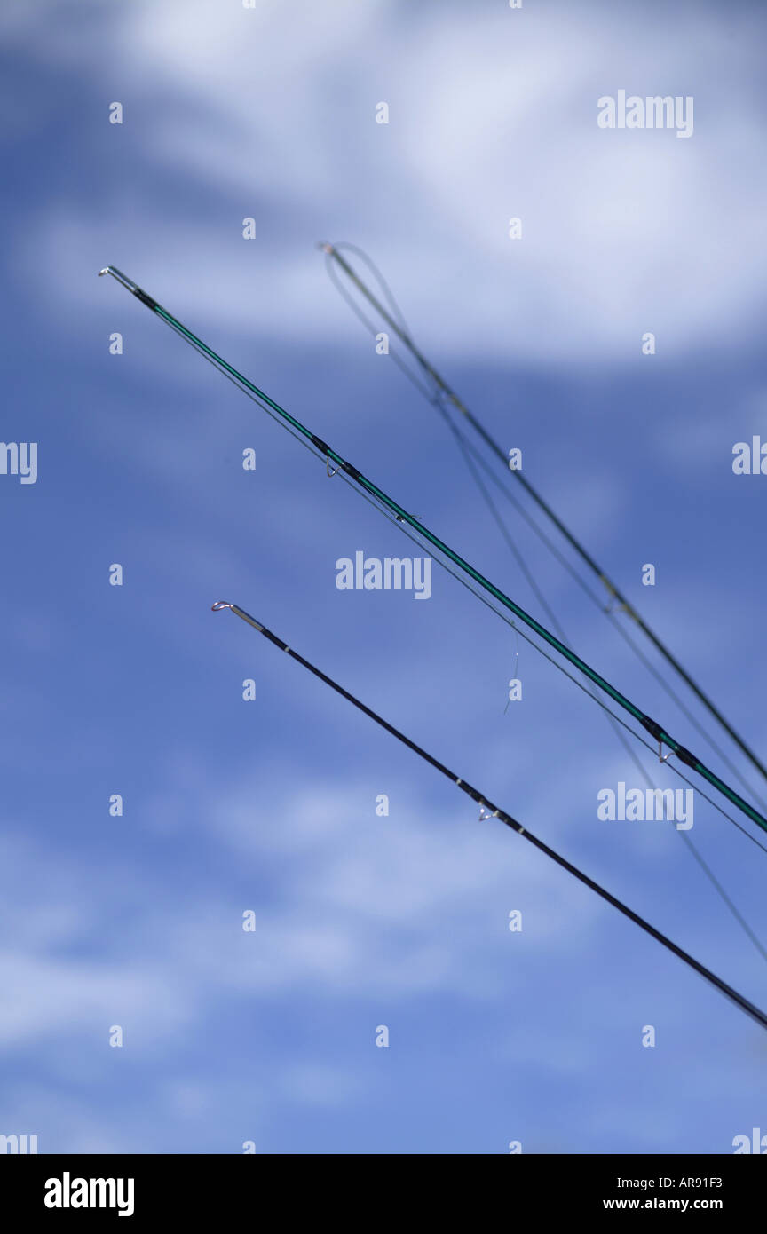 fly fishing rods Stock Photo - Alamy
