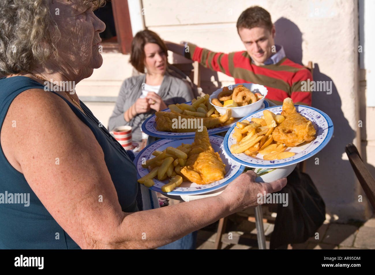 Fish chips on brighton seafront hires stock photography and images Alamy