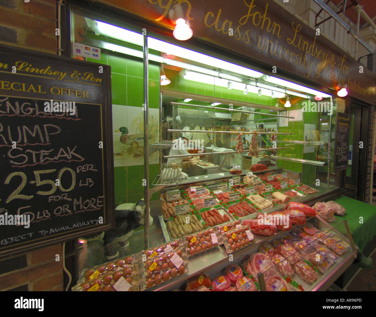 Oxford covered market butcher hires stock photography and images Alamy