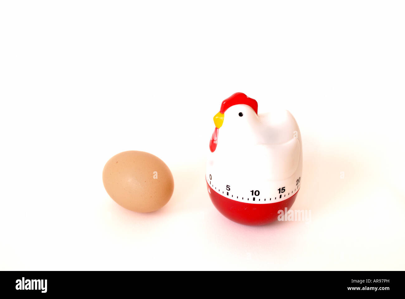 Chicken Egg timer Stock Photo