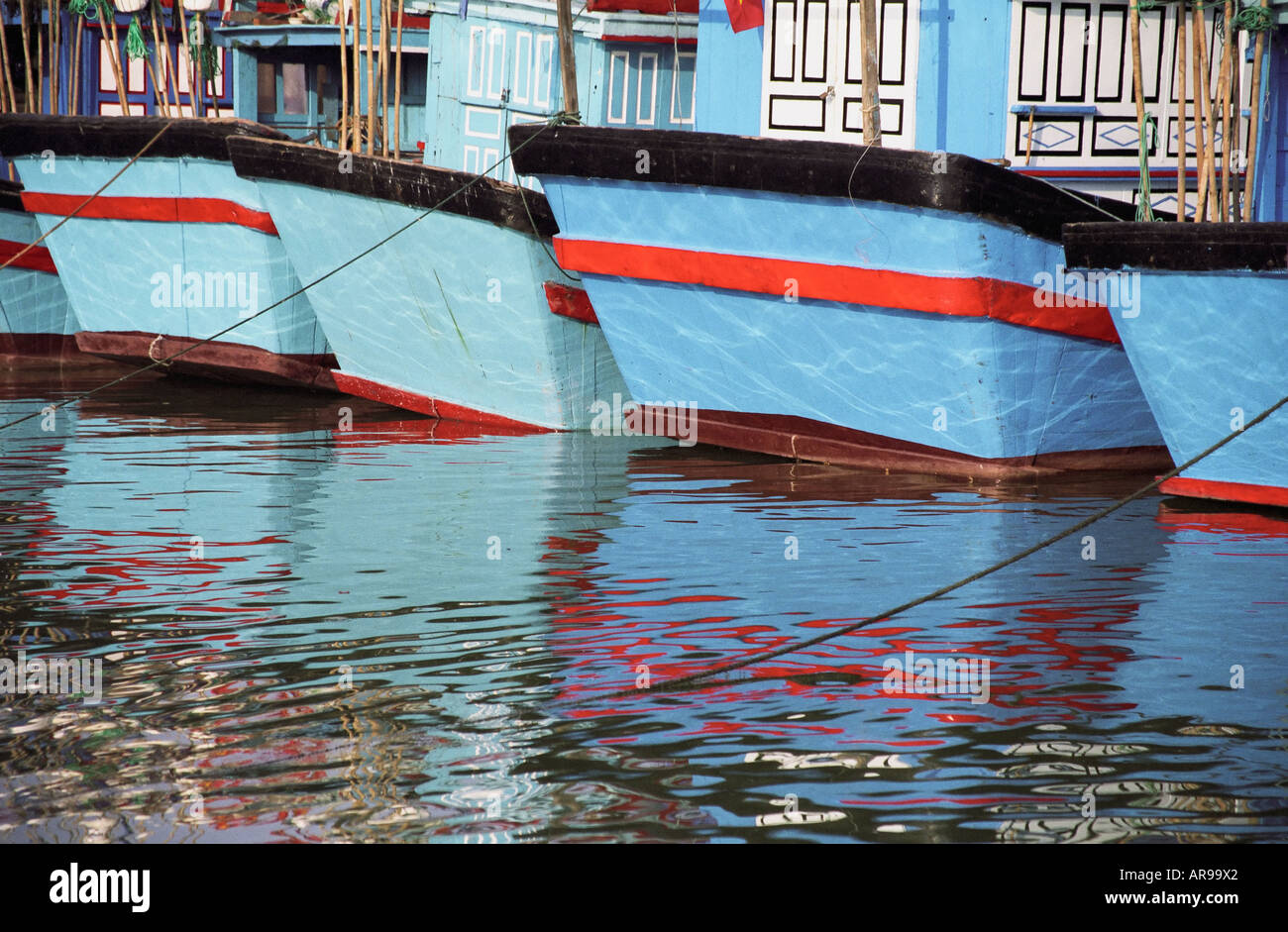 Fishing boats in harbour nha hi-res stock photography and images - Alamy