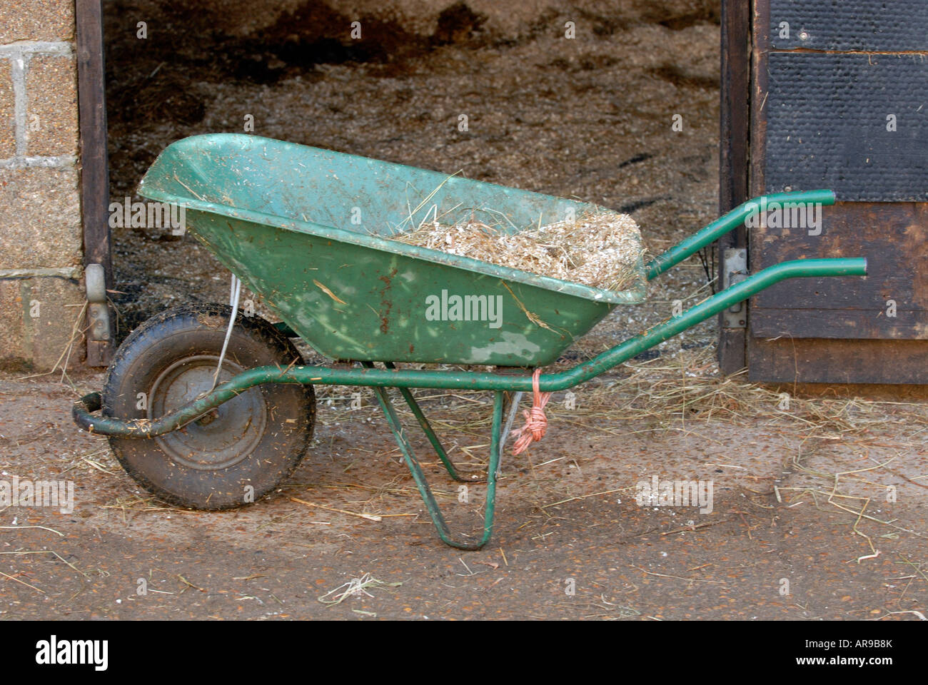 horse stables and mucking out hard dirty smelly jobs or tasks