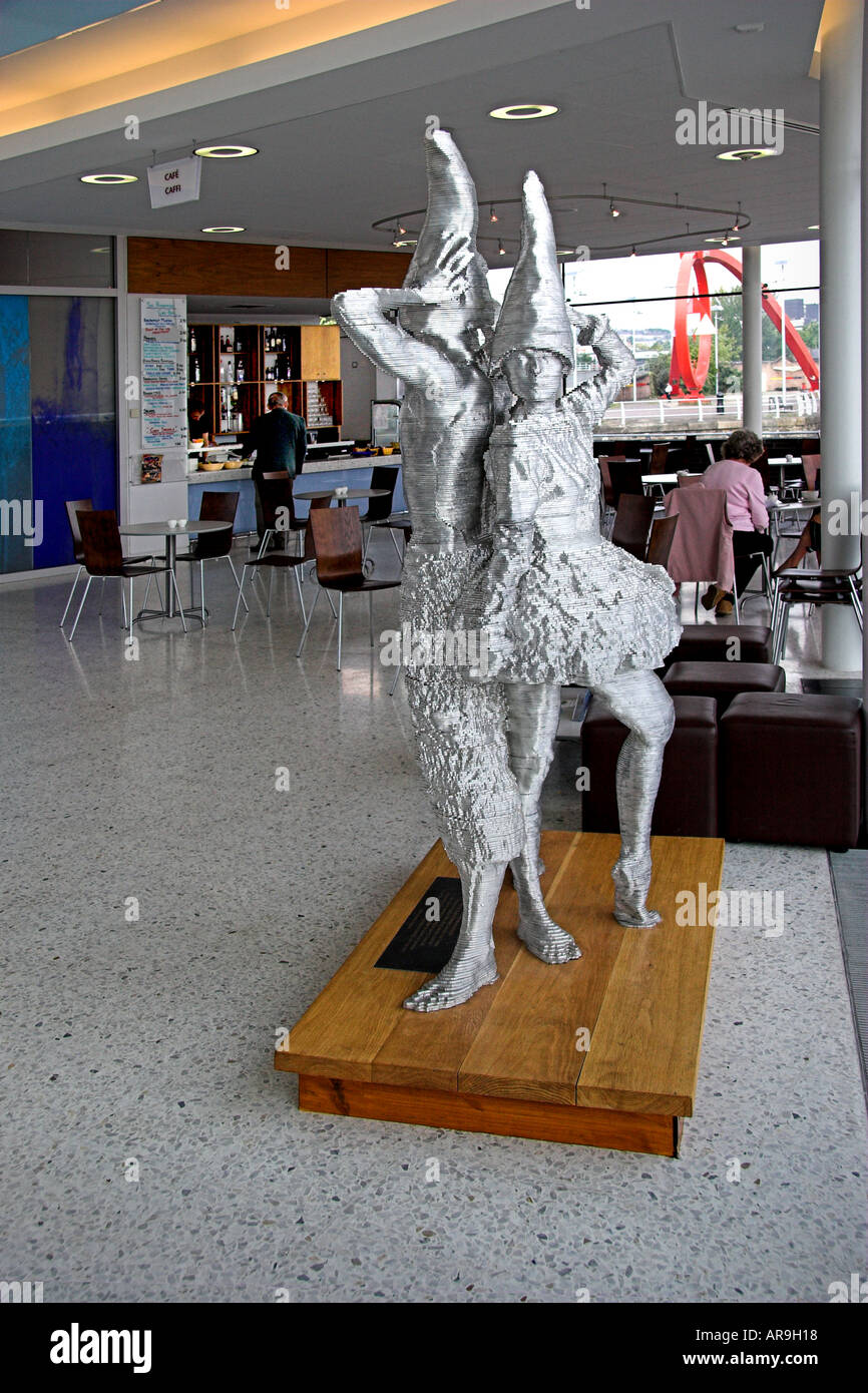 Interior Sculpture Art Centre Newport South East Wales Stock Photo Alamy
