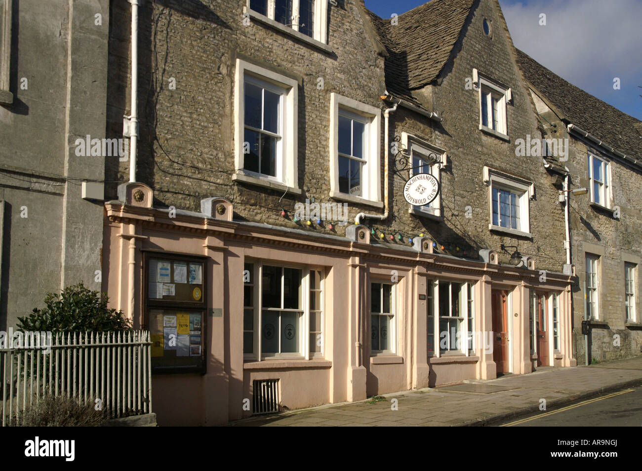 Cotswold Club Minchinhampton Gloucestershire Stock Photo