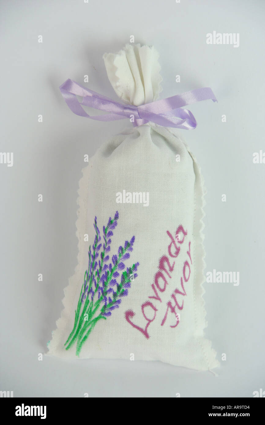 Scented bag of lavender Stock Photo Alamy
