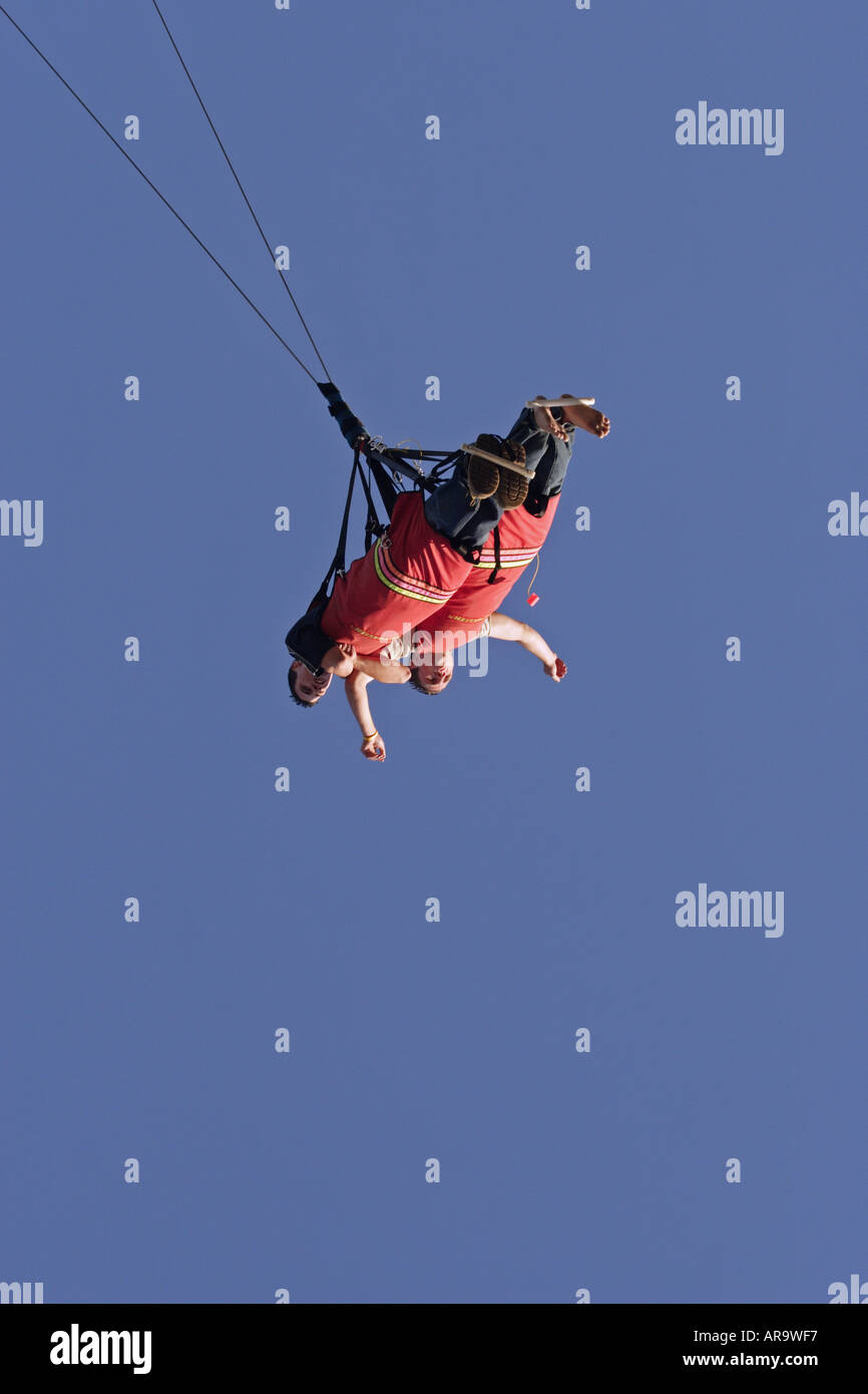 Drop Zone at Playland Vancouver Canada Stock Photo