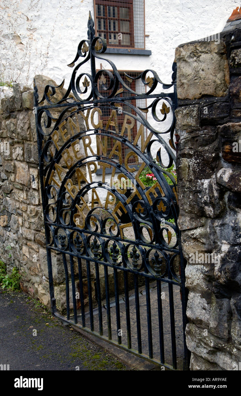 Tabernacle Baptist Chapel dated 1727 at Penygarn Pontypool Gwent South Wales Valleys UK Stock Photo