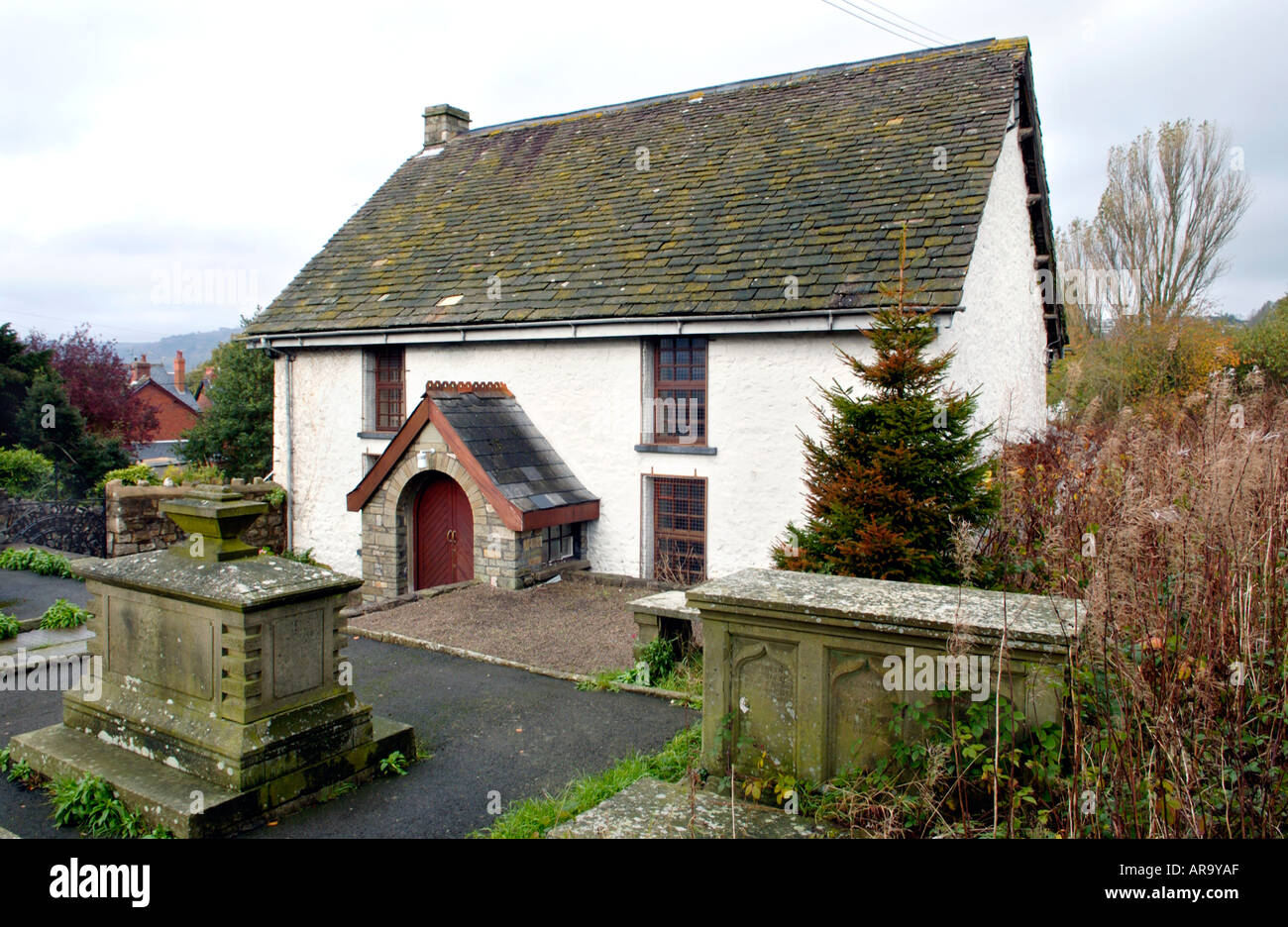 Tabernacle Baptist Chapel dated 1727 at Penygarn Pontypool Gwent South