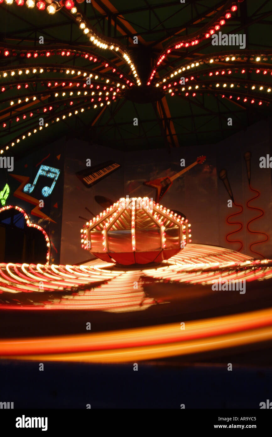 Music Express Ride at Playland Vancouver Canada Stock Photo Alamy