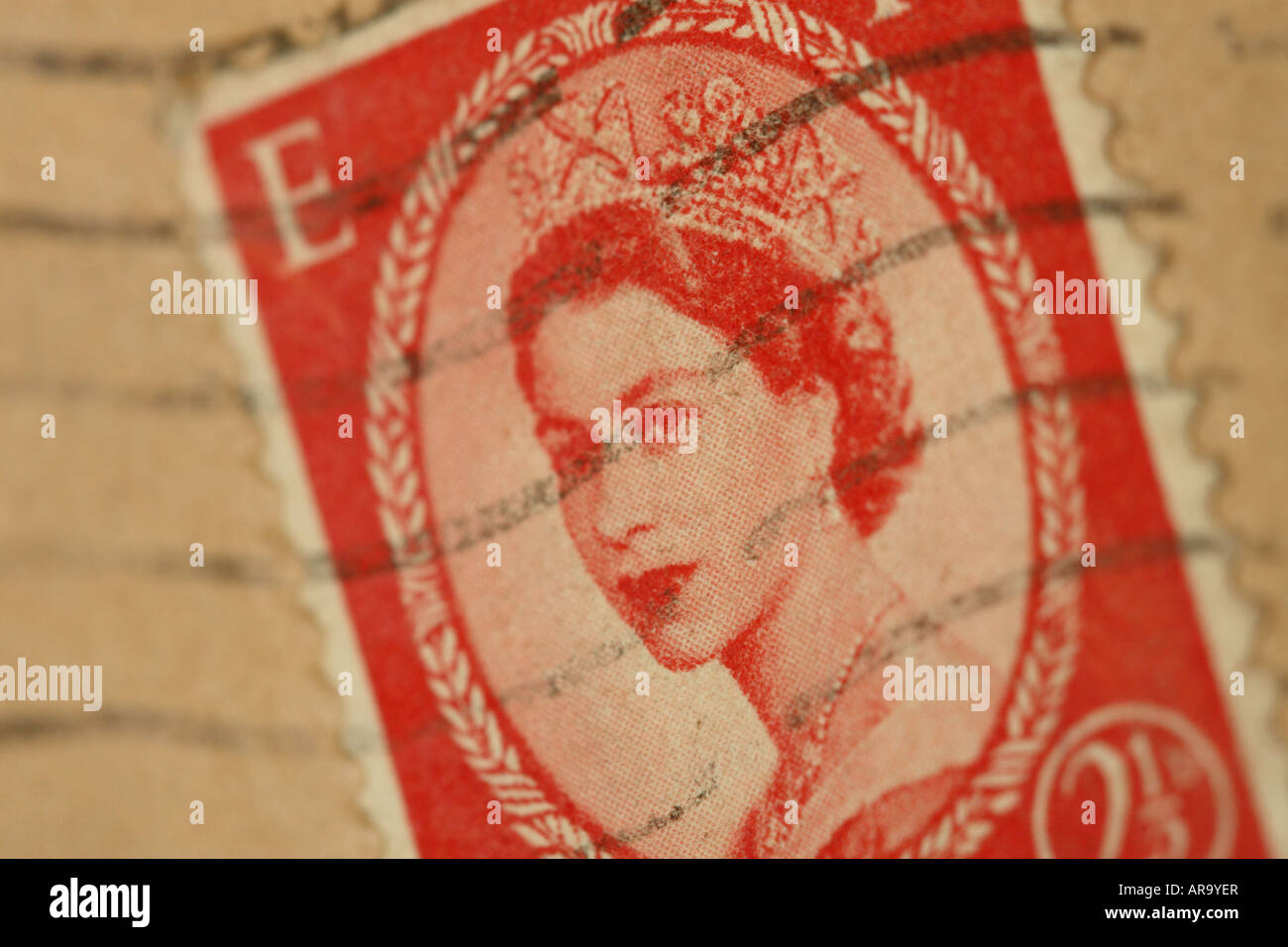 Queen elizabeth ii postage stamp hi res stock photography and