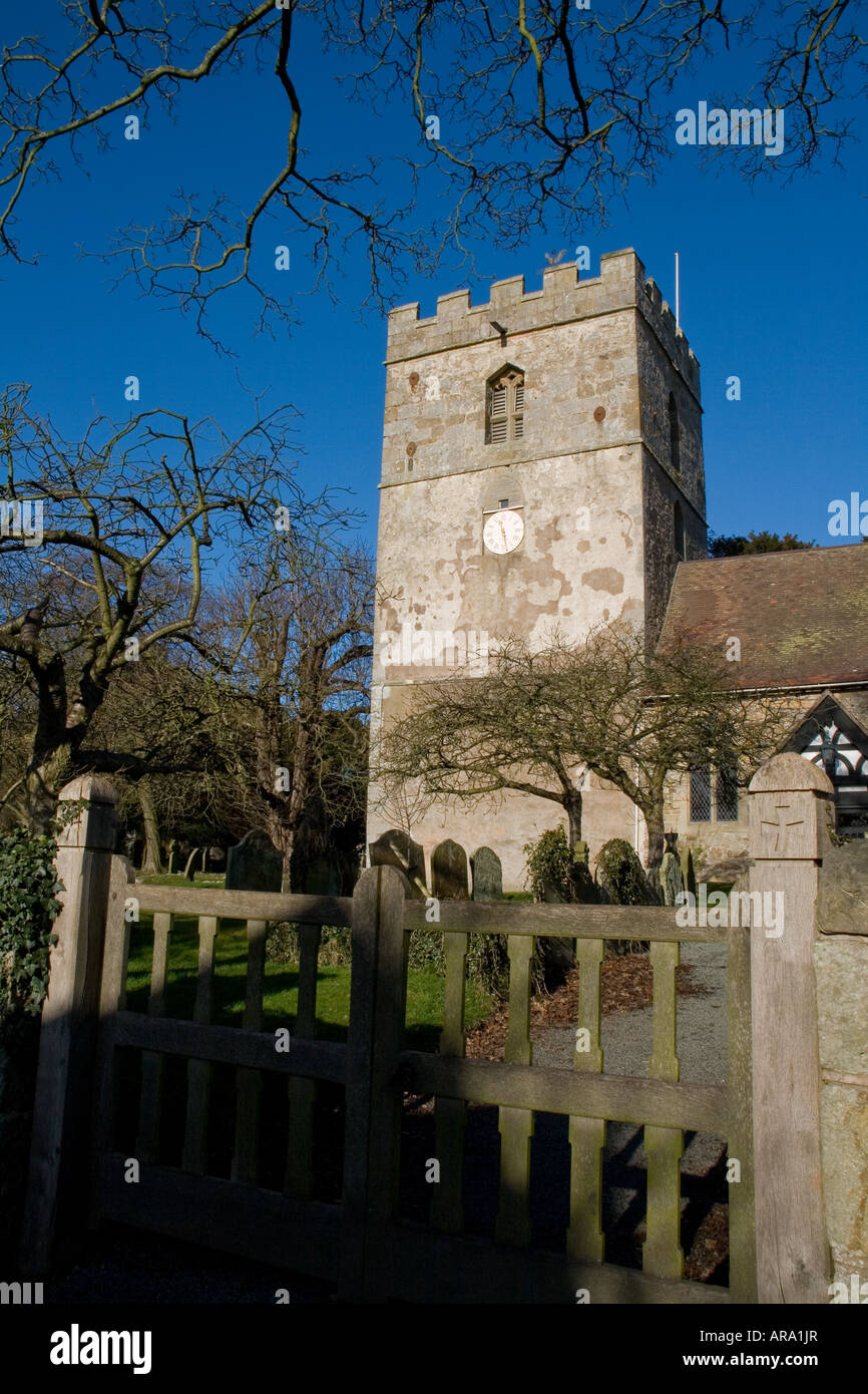St James's church, Cardington, Shropshire Stock Photo