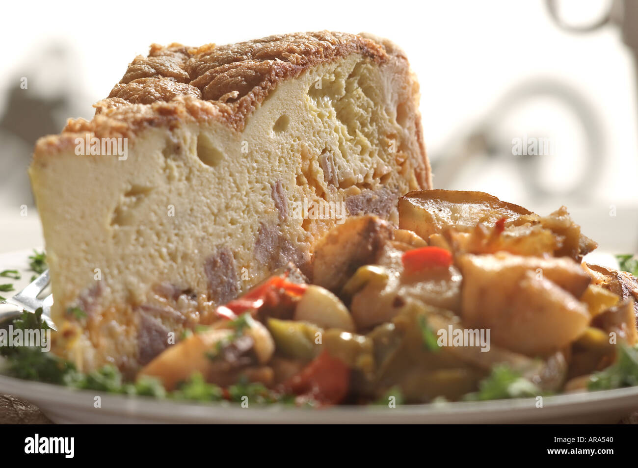 Quiche Stock Photo