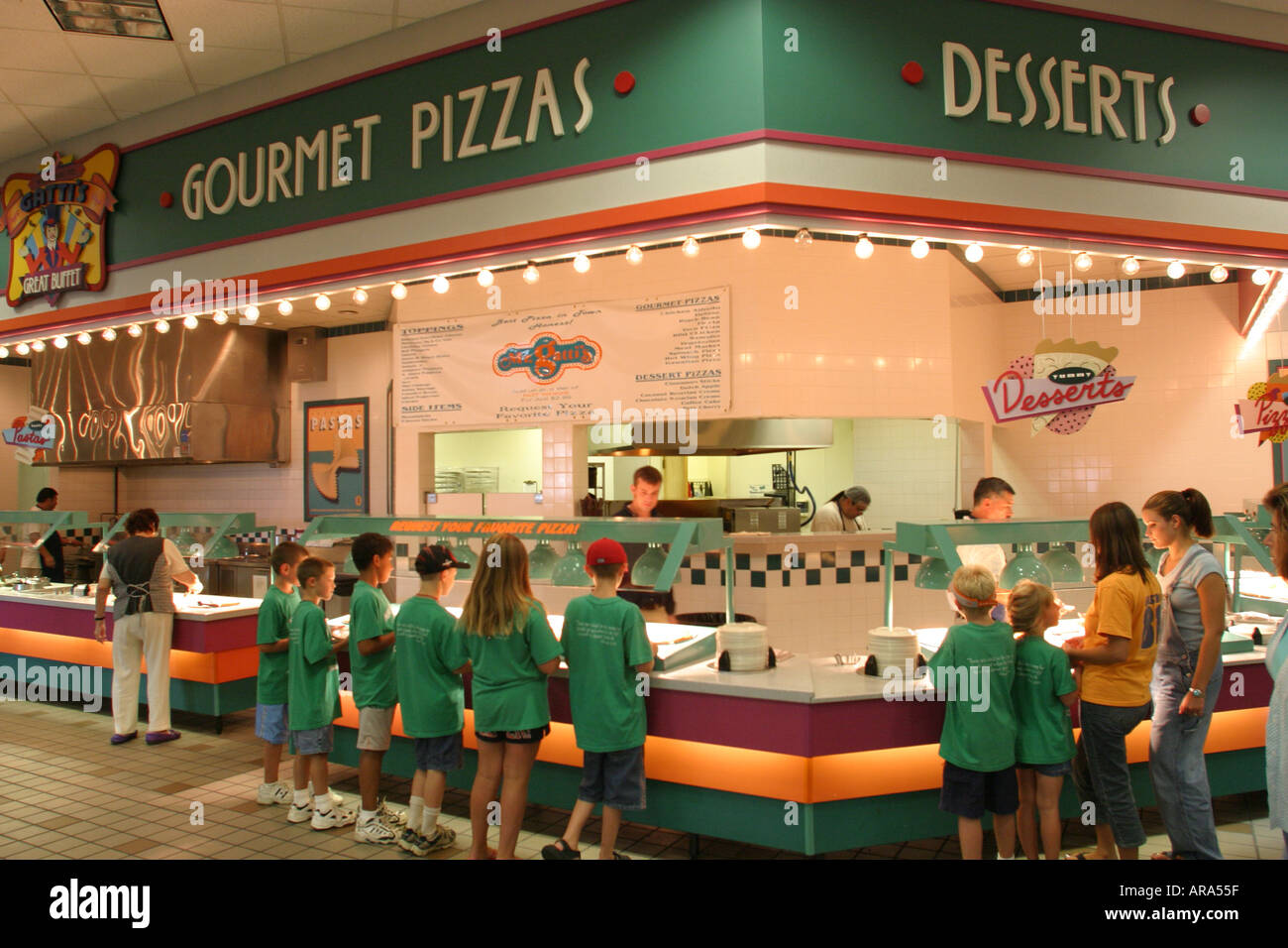 Sevierville Tennessee,Smoky Mountains,Mr. Gatti's buffet style pizza