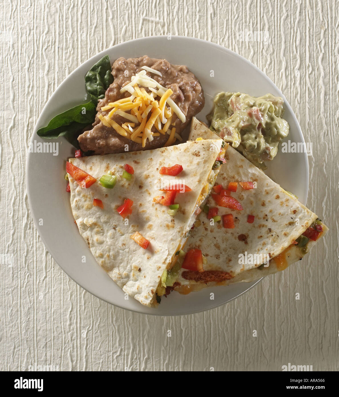 Mexican Food, Quesadillas Tortilla Stock Photo Alamy