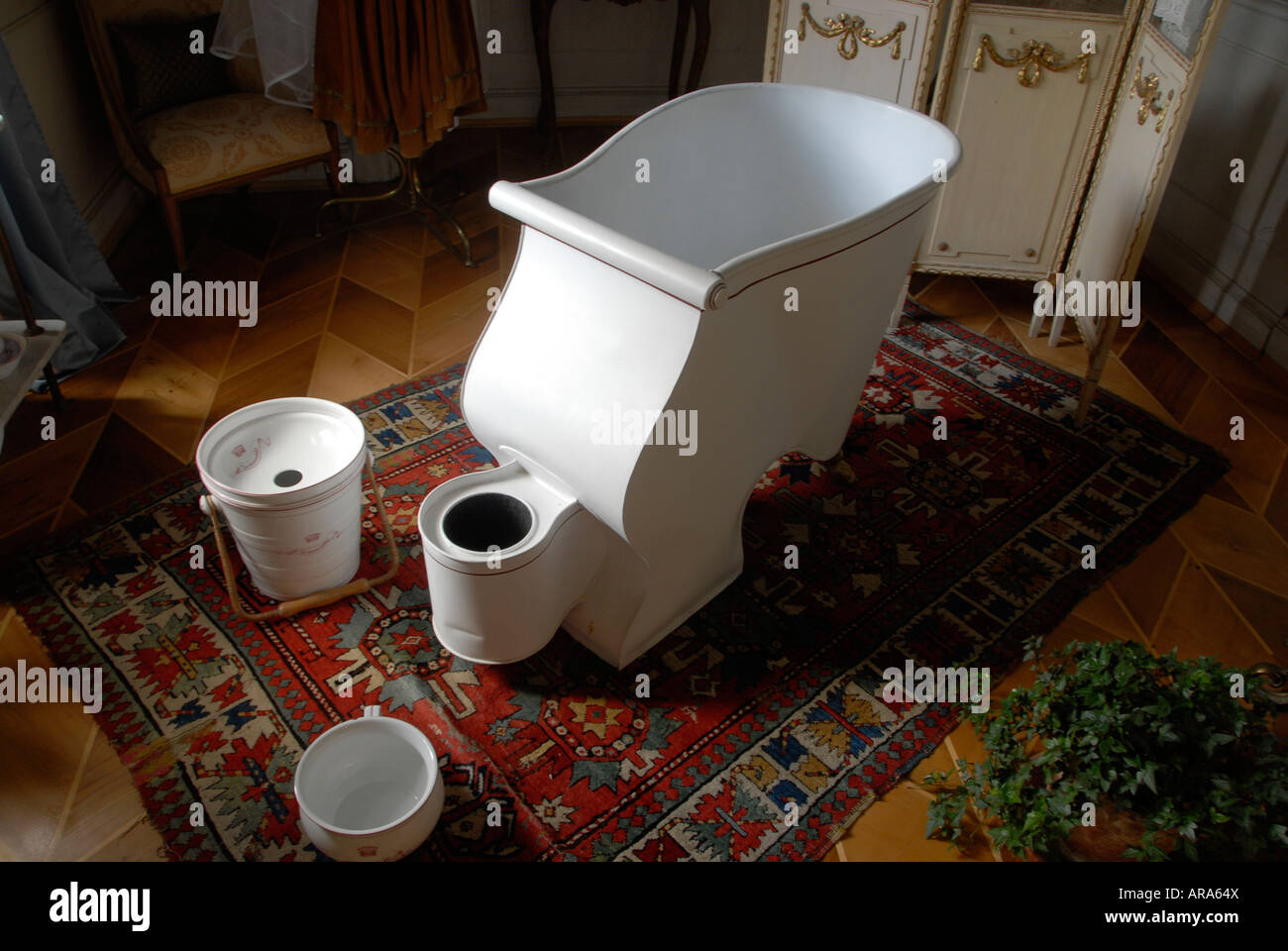 An old metal bathtub Stock Photo Alamy