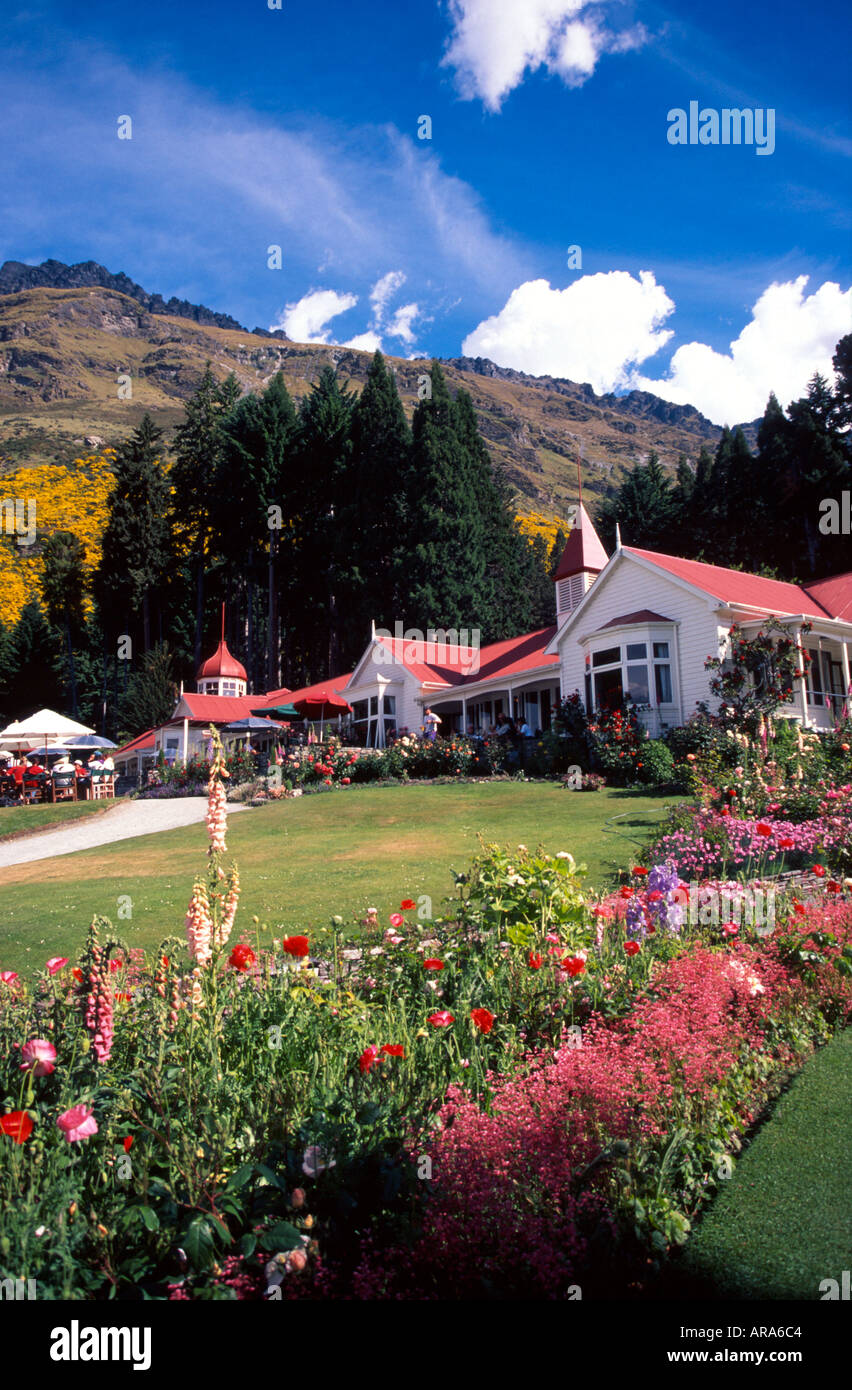 Walter Peak Station near Queenstown South Island New Zealand Stock